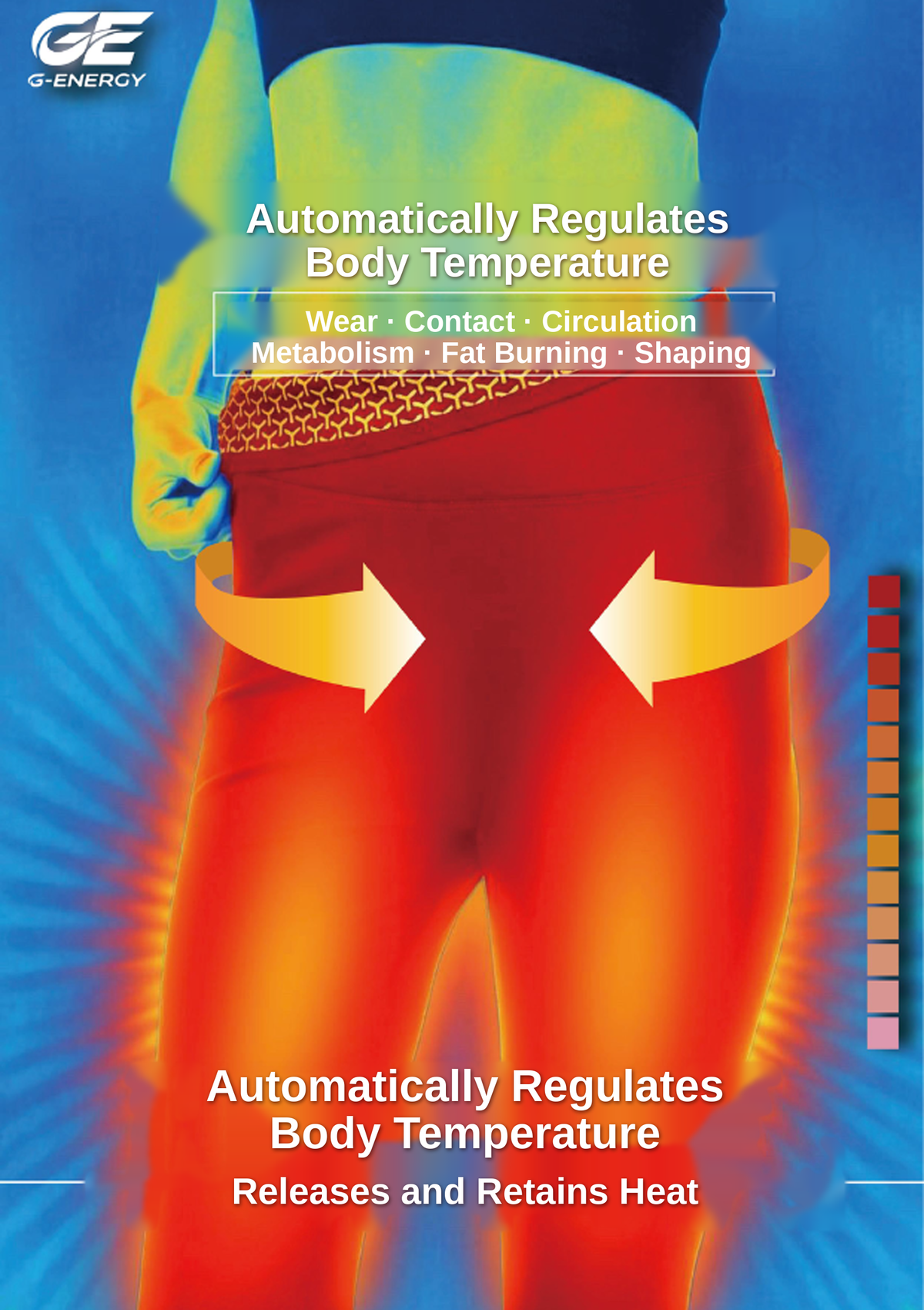 AI Quantum Far Infrared Sports Sculpting tights
